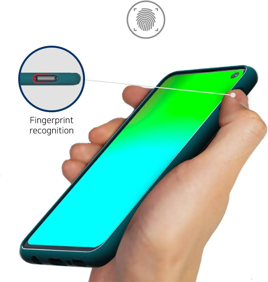 Araree A-Fit Galaxy S10e (Deep Blue / Clear) - Image 3
