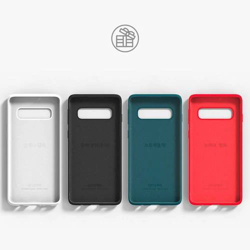 Araree Typo-Skin Galaxy S10 Plus (Red / Forest Blue) - Image 4