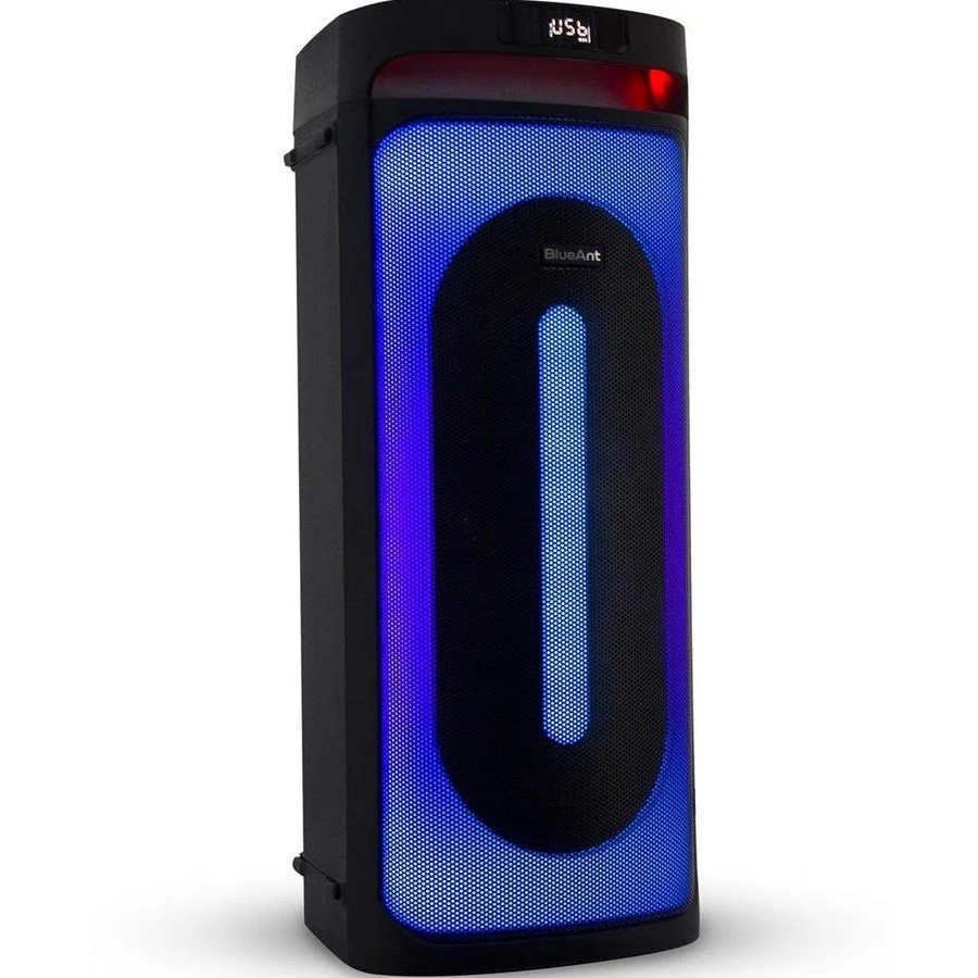 BlueAnt Portable X6 Bluetooth Party Speaker Light Up Black - Image 2