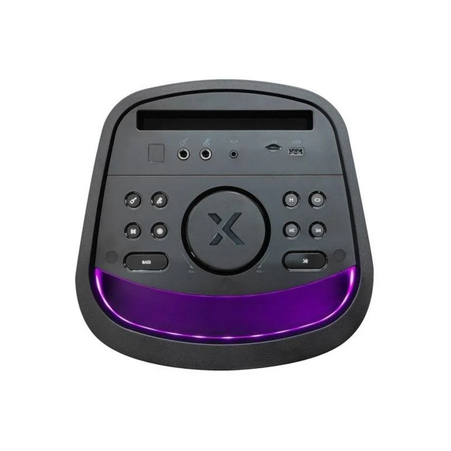 BlueAnt Portable X6 Bluetooth Party Speaker Light Up Black - Image 4