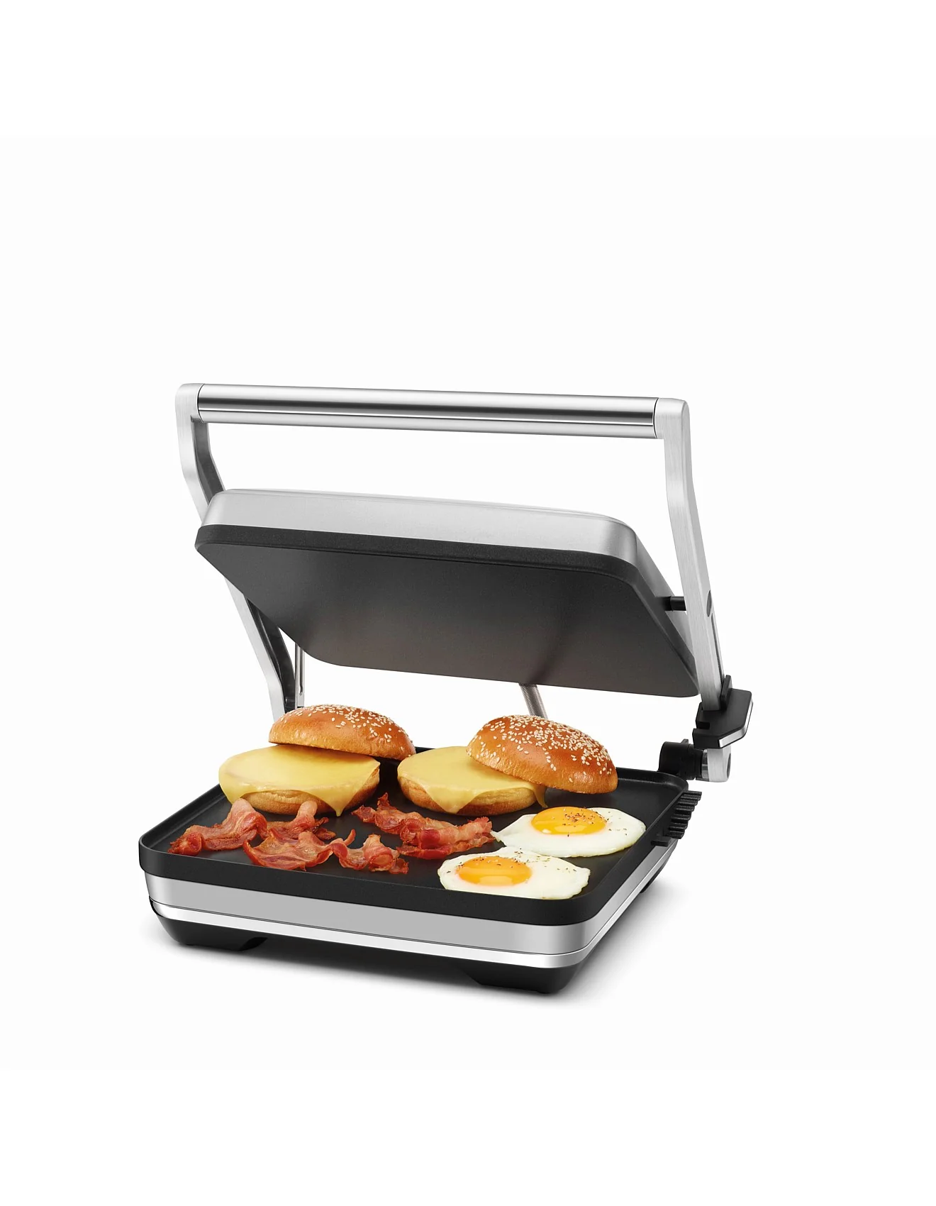 Breville The Toast and Melt 4 Slice Sandwich Grill (LSG545BSS) - Image 3