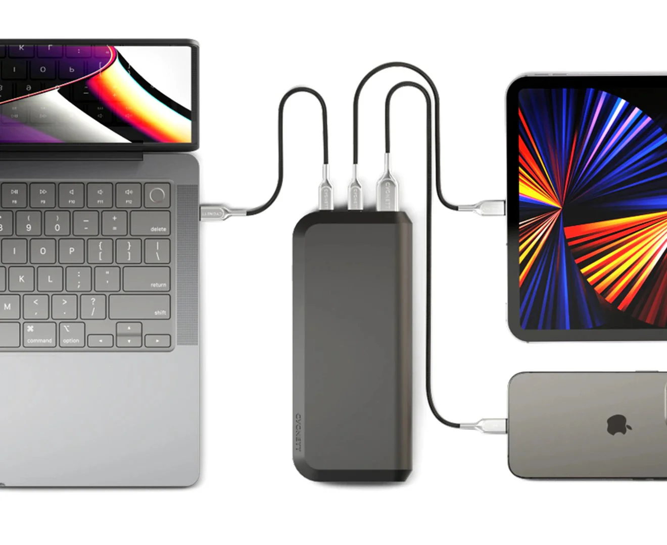 Cygnett ChargeUp Pro 25K mAh Laptop Power Bank - Image 2