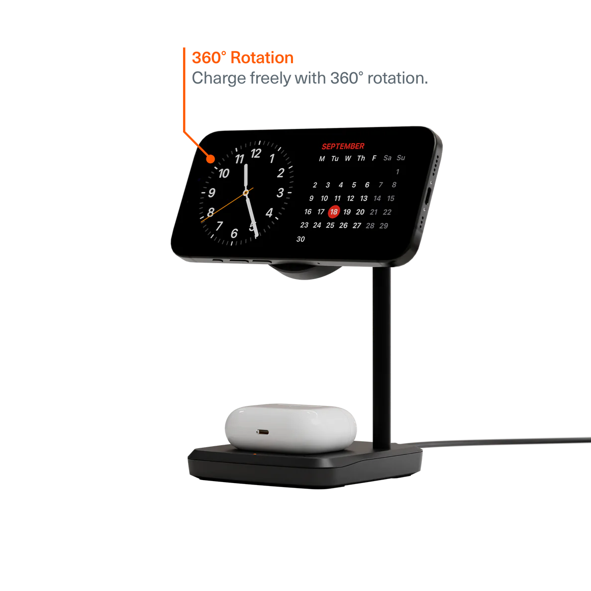 Cygnett MagDesk 2-in-1 Magnetic Wireless Charger - Image 2