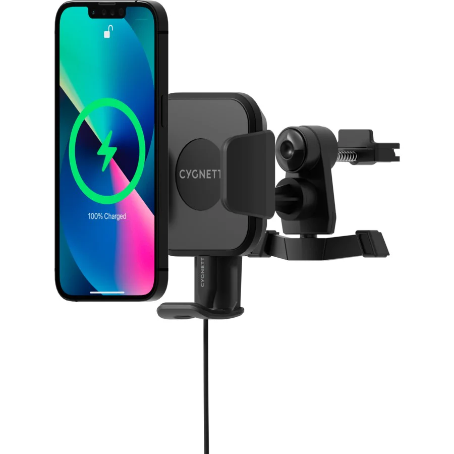 Cygnett Race 10W Wireless Vent Car Charger - Image 2