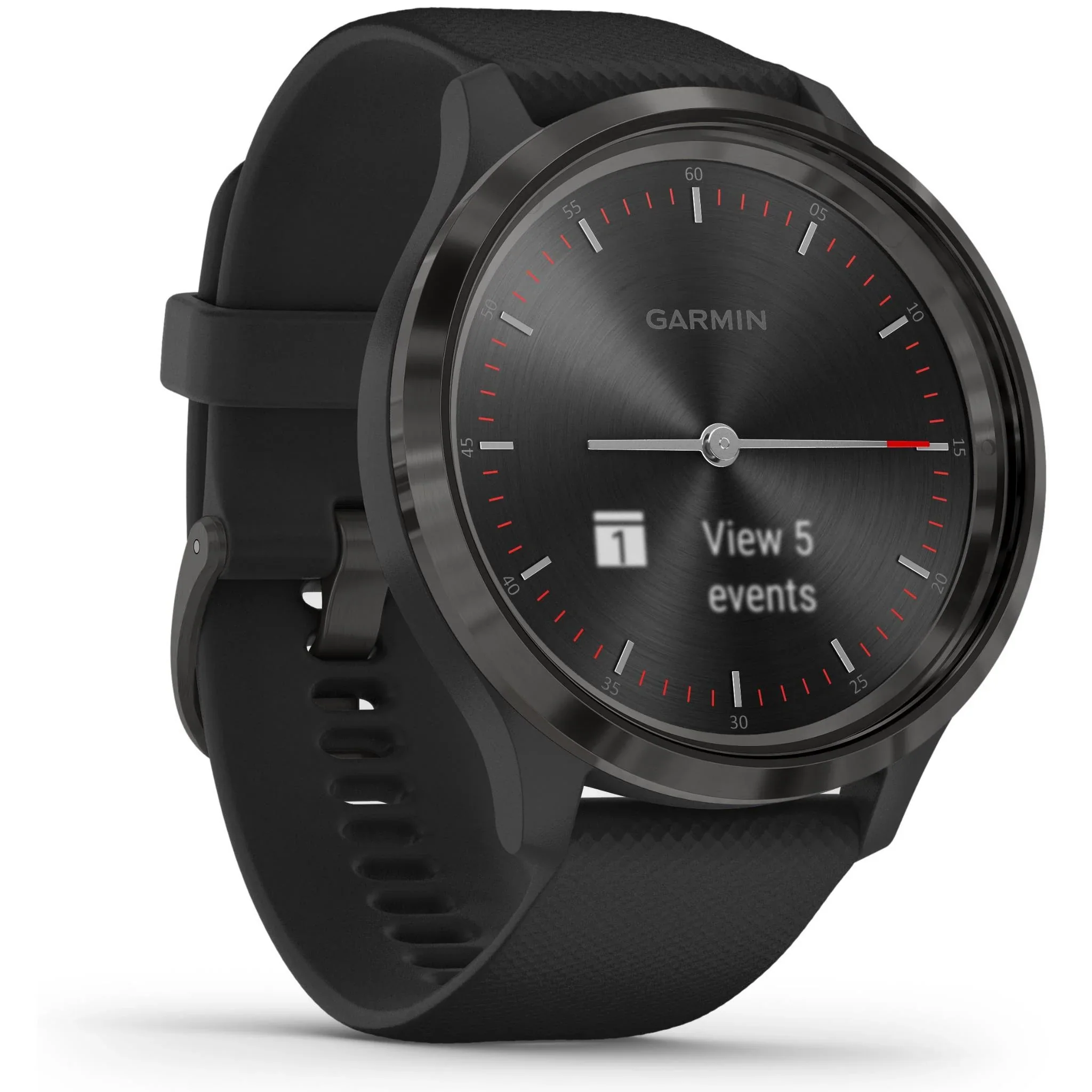 Garmin Vivomove 3 Hybrid Smart Watch (Slate/Black) - Image 2