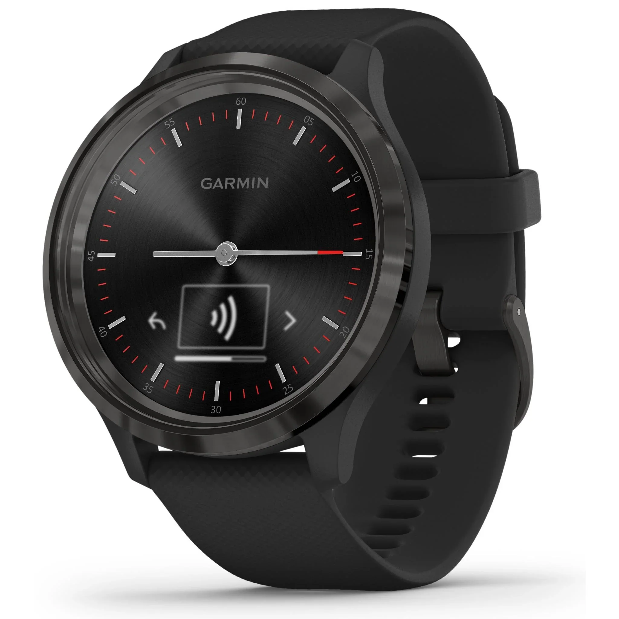 Garmin Vivomove 3 Hybrid Smart Watch (Slate/Black) - Image 3