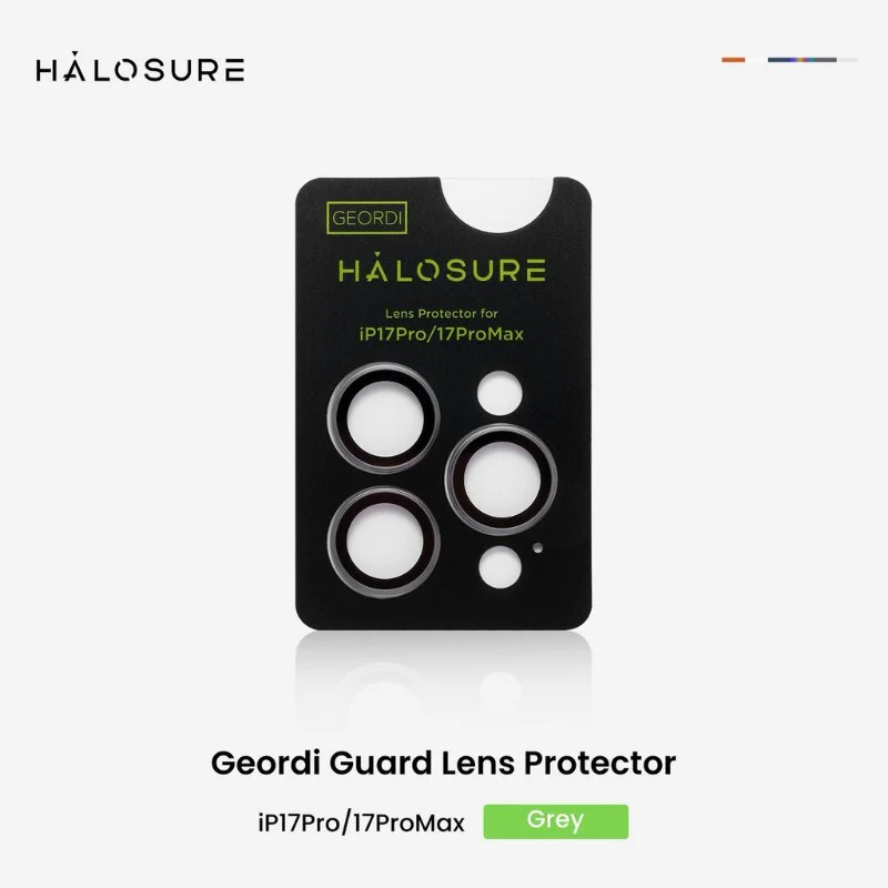 Halosure Geordi Rear Camera Lens Armour Protector (Anti-Reflection) iPhone 17 Pro/ 17 Pro Max - Image 2
