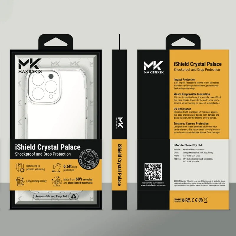 iShield Crystal Palace Clear Case for iPhone 16 Plus - Image 3