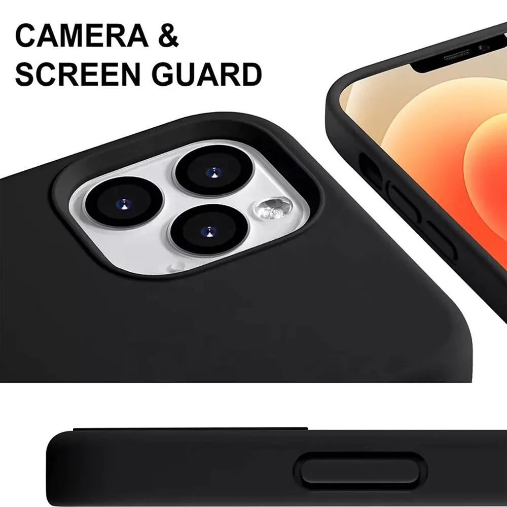 Liquid Silicone Case Cover for iPhone 15 PRO - Image 3