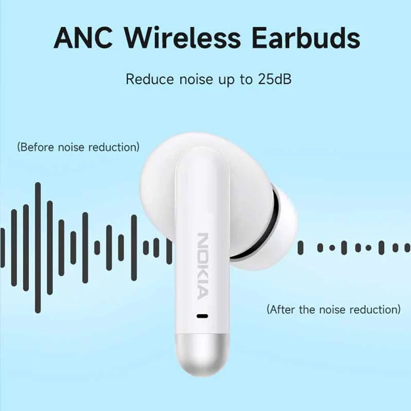 Nokia Wireless Earphones [E3511ANC] - Active Noise Cancellation - Image 6