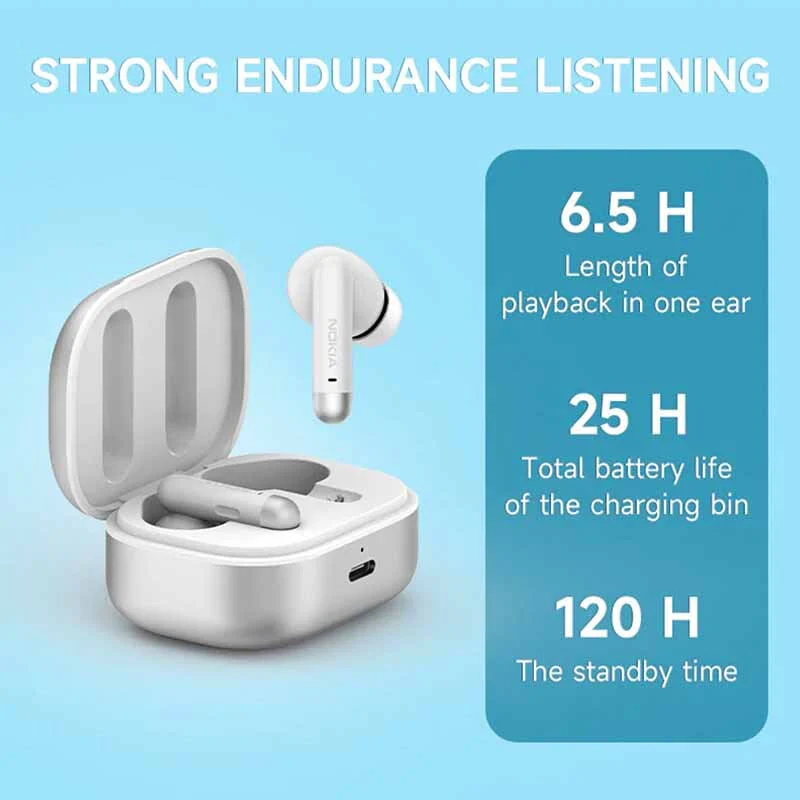 Nokia Wireless Earphones [E3511ANC] - Active Noise Cancellation - Image 7