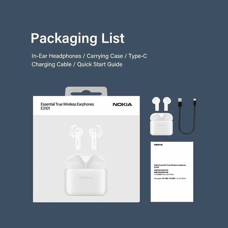 Nokia Wireless Earphones [E3101] - Image 3