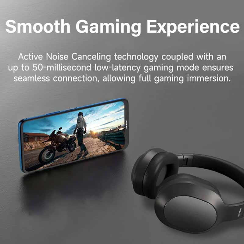 Nokia Wireless Headphones [E1200ANC] - Active Noise Cancelling - Image 7