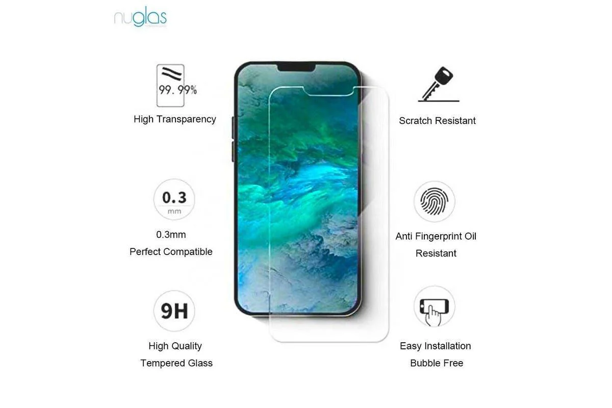Nuglas Tempered Glass Protection (iPhone 13 mini) - Image 2