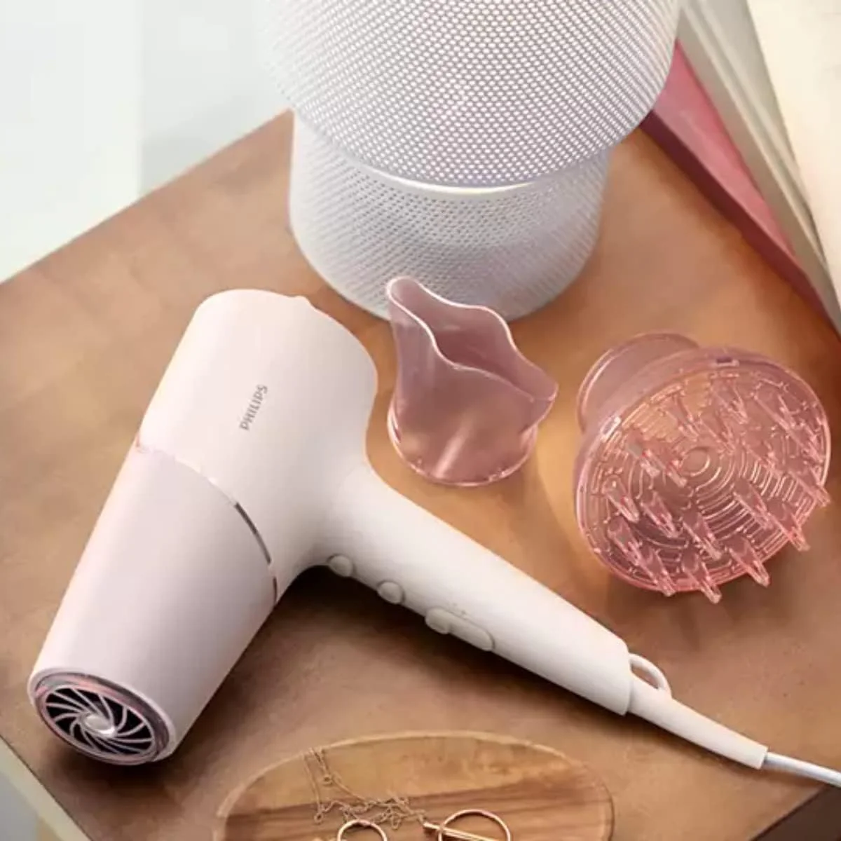 Philips 5000 Series Hair Dryer (BHD530/00) - Pearl Peach - Image 3
