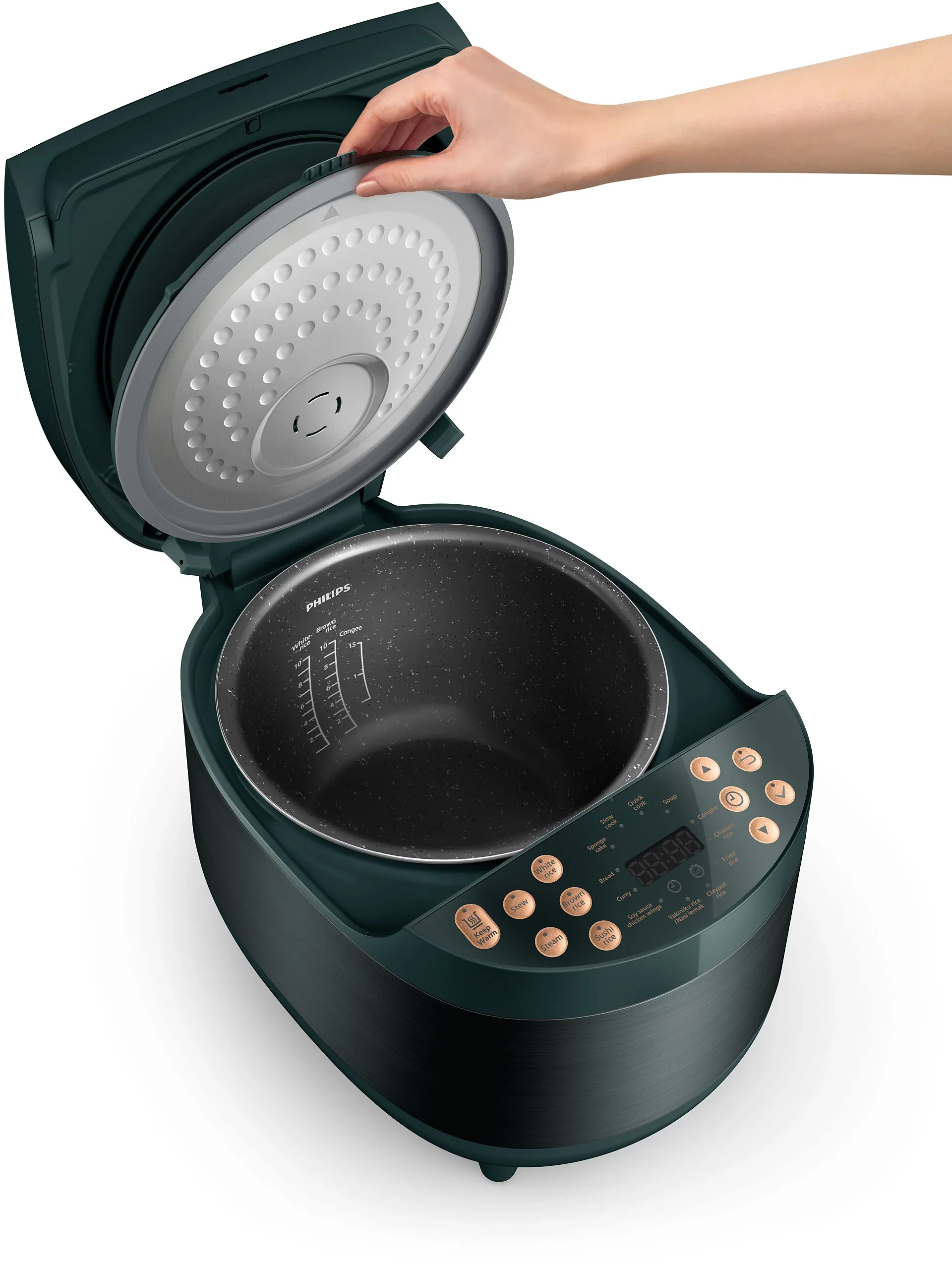 Philips Premium 3000 Series Digital Rice & Multi Cooker - Image 3