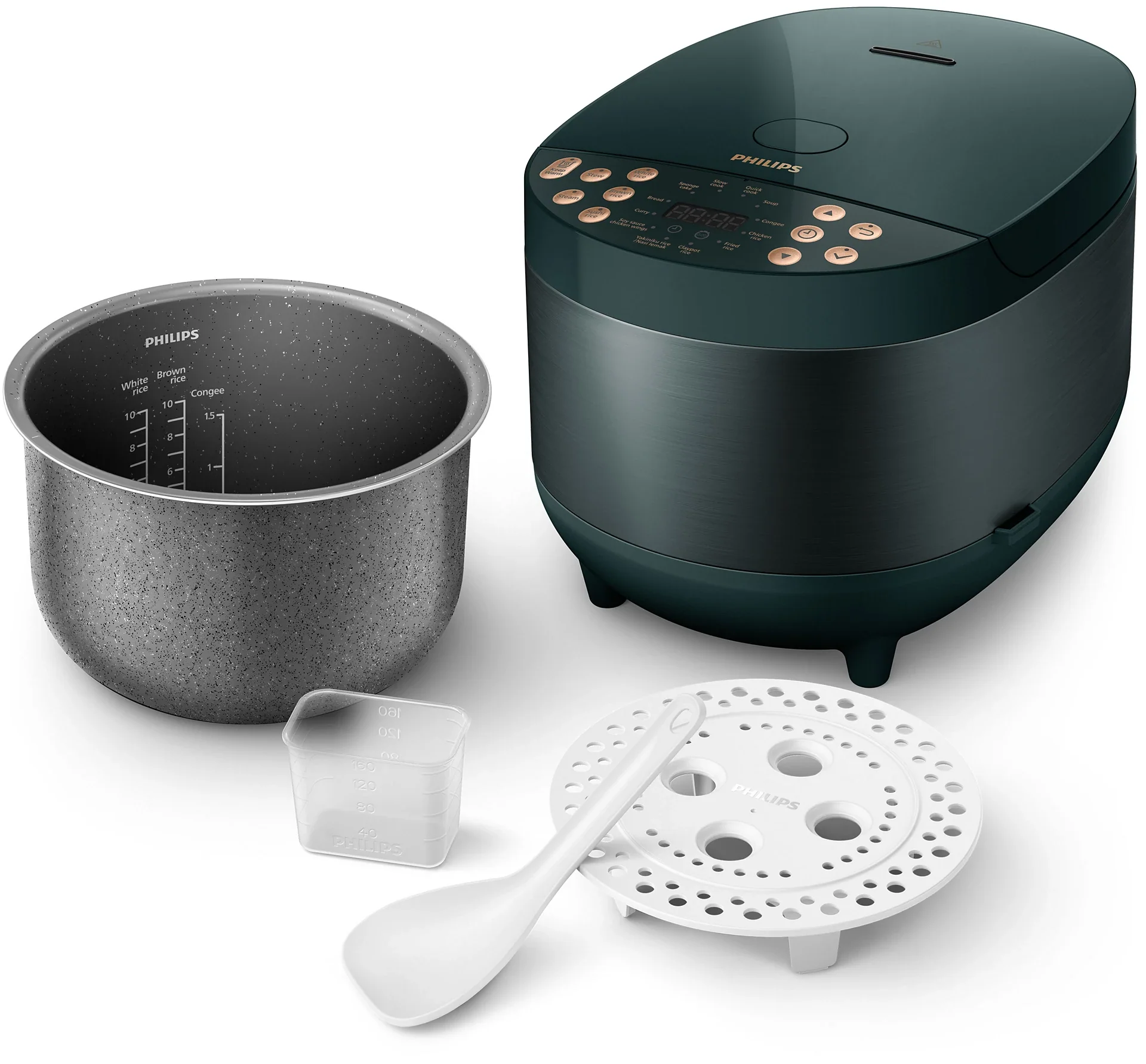 Philips Premium 3000 Series Digital Rice & Multi Cooker - Image 4
