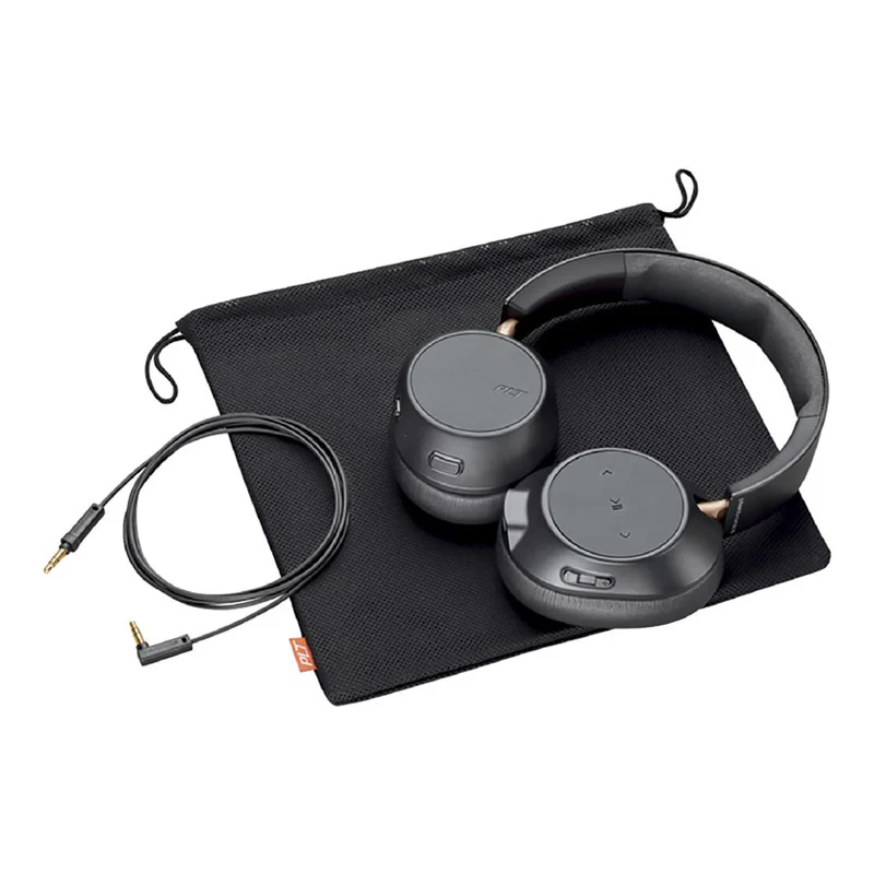 Plantronics BackBeat GO 810 Wireless Headphones, Active Noise Canceling Over Ear Headphones - Image 3