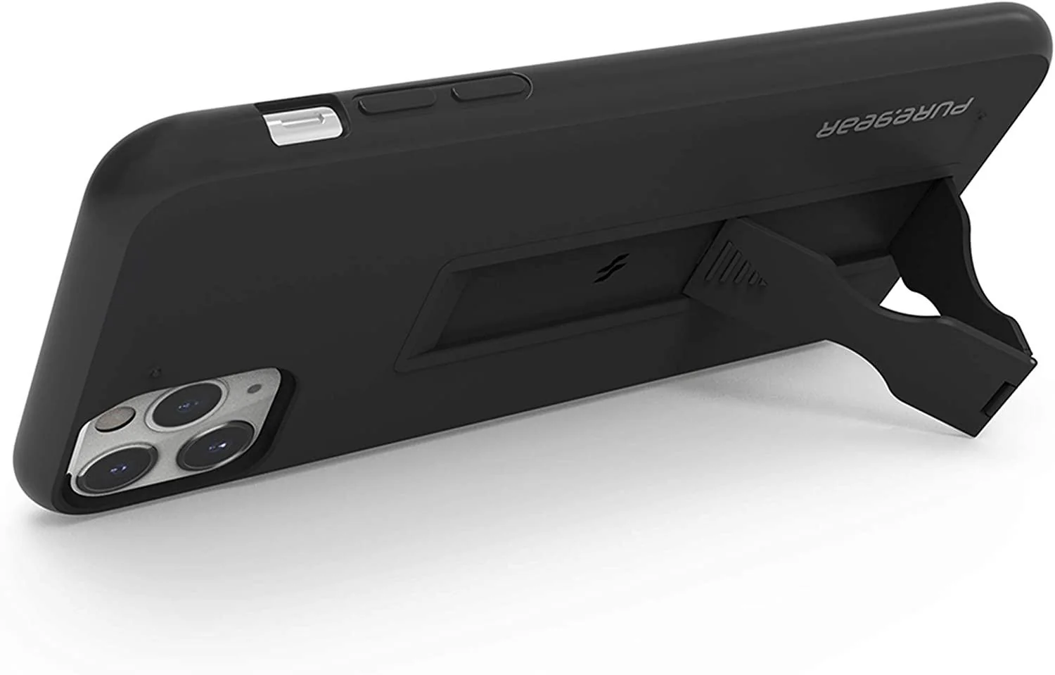 PureGear Slim Stik w/built in Kickstand for Apple iPhone 11 Pro Max Black - Image 5