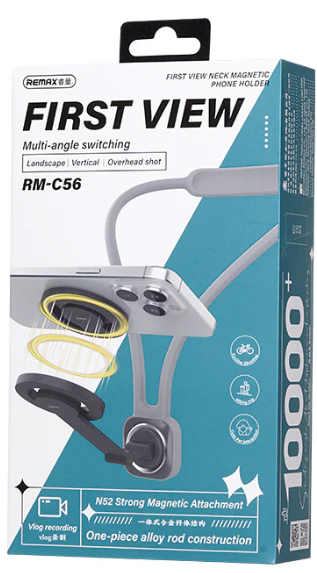 Remax RM-C56 first View Neck Magnetic Phone Holder - Image 2