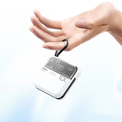 REMAX Sucha Pro Series 22.5W Power Bank [RPP-602] [10K mAh] [2 Ports + Lightning & Type-C Cables] - Image 2