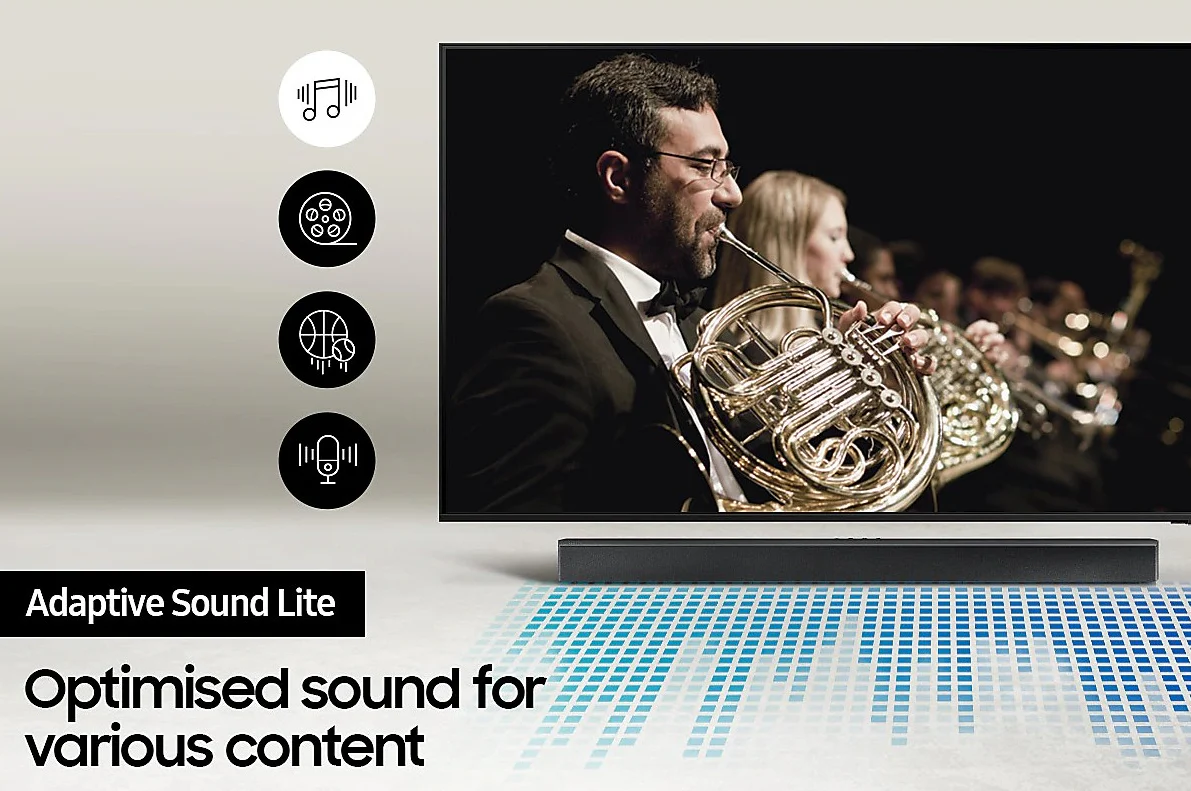 Samsung HW-B450 2.1ch Soundbar with Dolby Audio - Image 4
