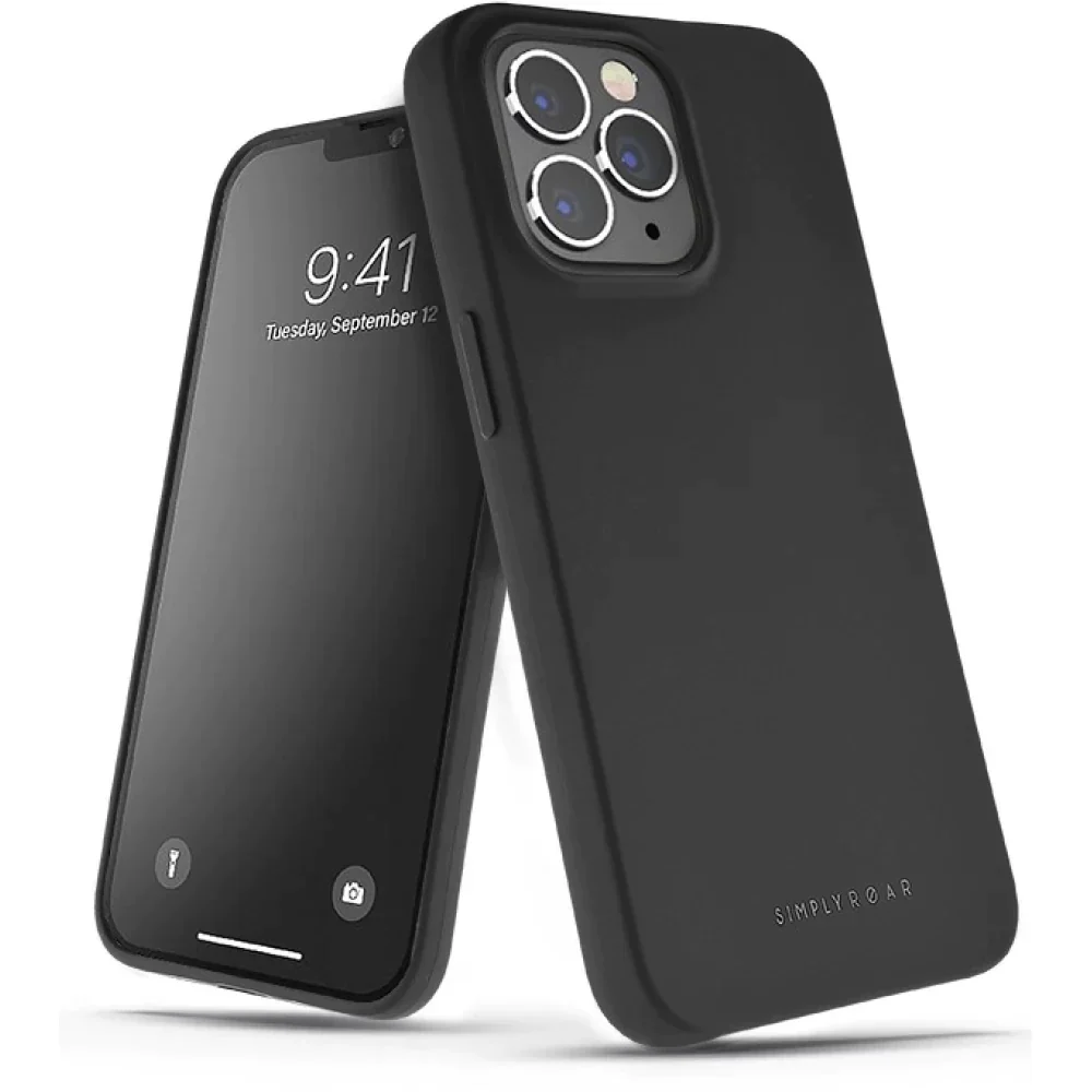 Simply ROAR Case Cover iPhone 14 Pro (Black/Sky Blue) - Image 4