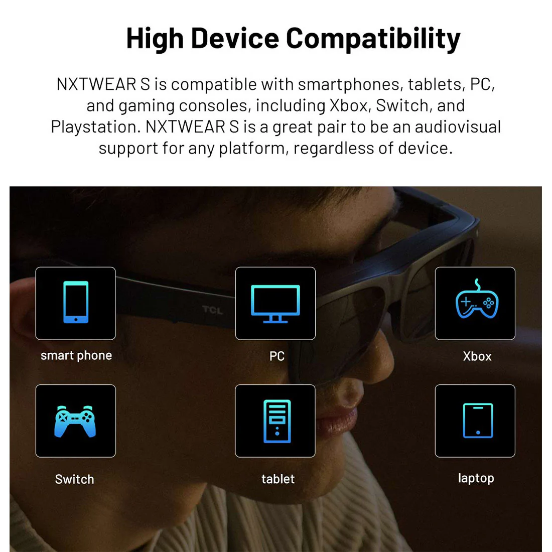 TCL RayNeo NXTWEAR S XR Smart Glasses - Image 7