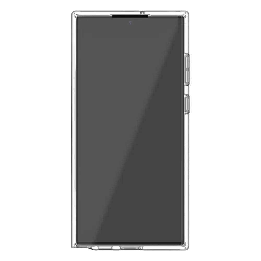 Ugly Rubber Pure Transparent Armor Case for Samsung Galaxy S22 Ultra - Image 3