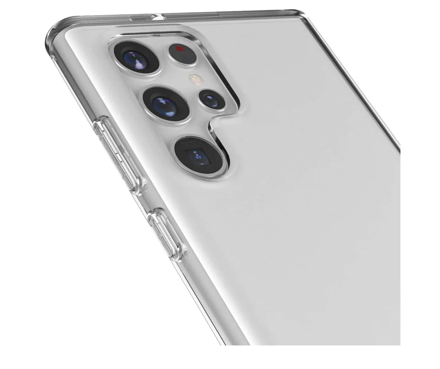 Ugly Rubber Pure Transparent Armor Case for Samsung Galaxy S23 Ultra - Image 3