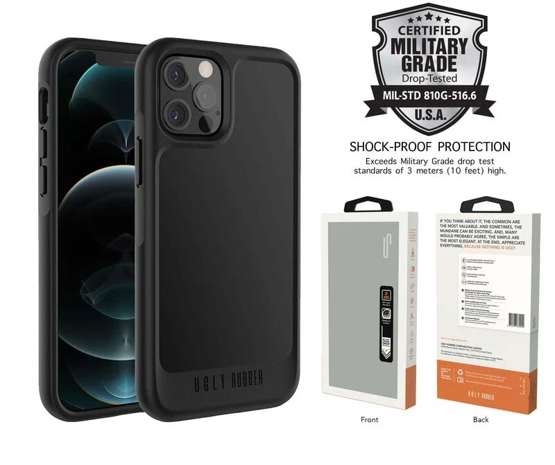 Ugly Rubber U-Model Bumper Case for iPhone 12 Mini - Image 5